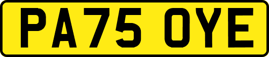 PA75OYE