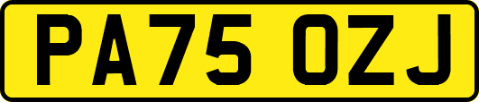 PA75OZJ