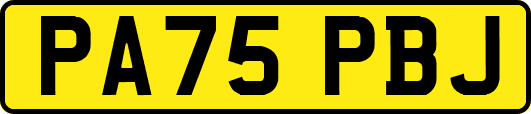 PA75PBJ