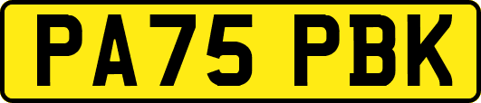 PA75PBK