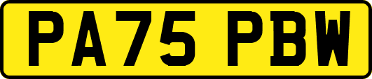 PA75PBW