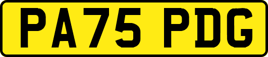 PA75PDG
