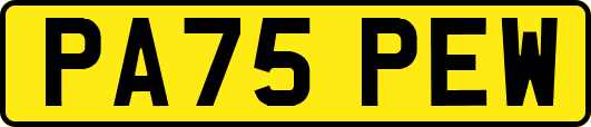 PA75PEW