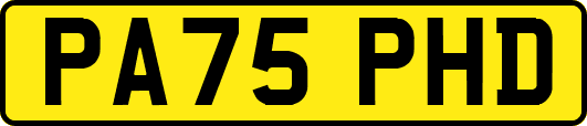 PA75PHD