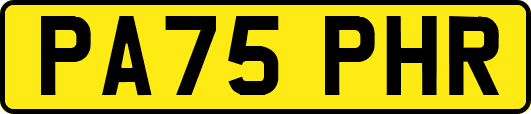 PA75PHR