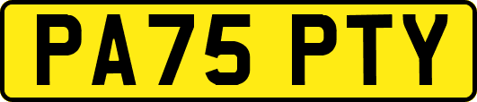 PA75PTY