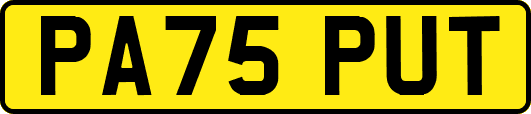 PA75PUT
