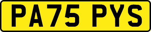PA75PYS