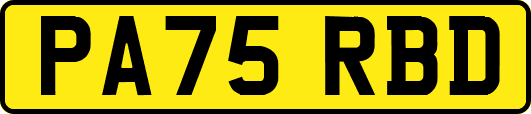 PA75RBD