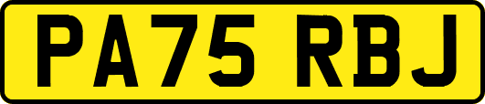 PA75RBJ