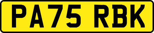 PA75RBK