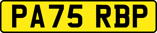 PA75RBP