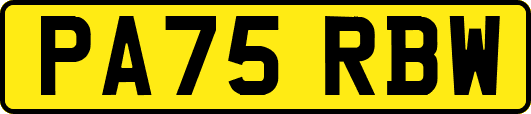 PA75RBW