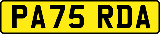 PA75RDA