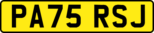 PA75RSJ