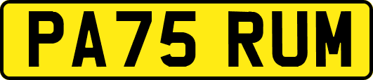PA75RUM