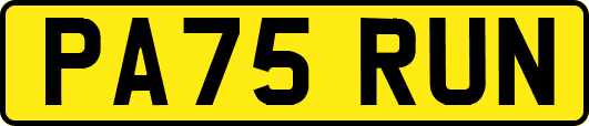 PA75RUN