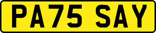 PA75SAY