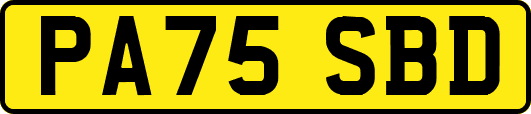 PA75SBD
