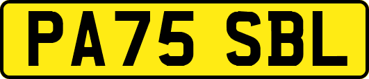 PA75SBL