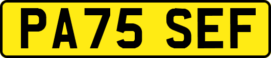 PA75SEF