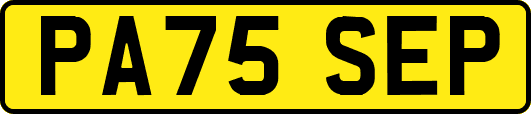 PA75SEP
