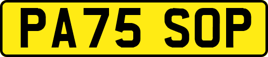 PA75SOP