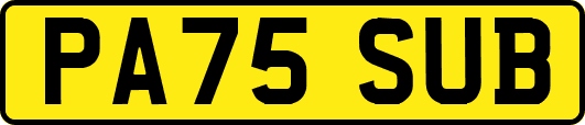 PA75SUB