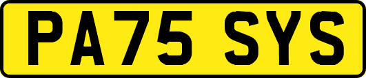 PA75SYS