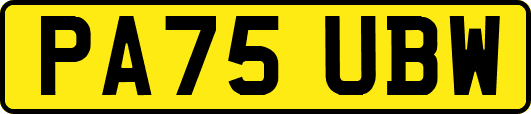 PA75UBW