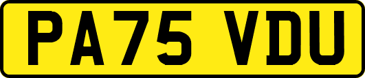 PA75VDU