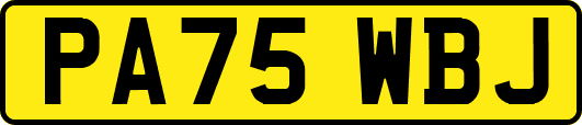 PA75WBJ