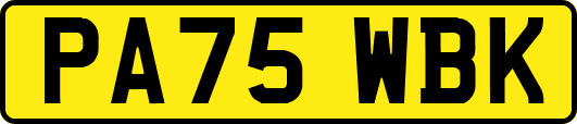 PA75WBK
