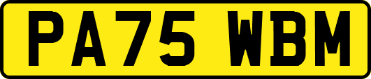 PA75WBM
