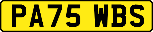 PA75WBS