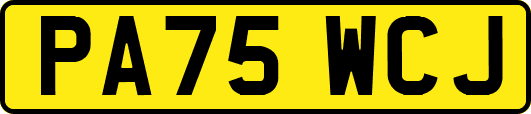 PA75WCJ