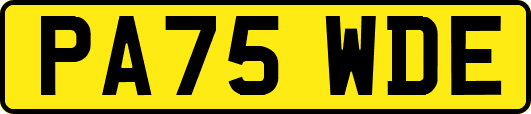 PA75WDE