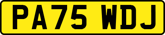 PA75WDJ