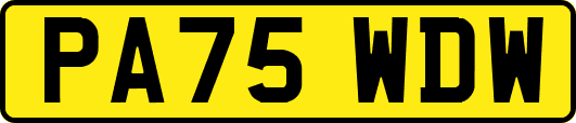 PA75WDW
