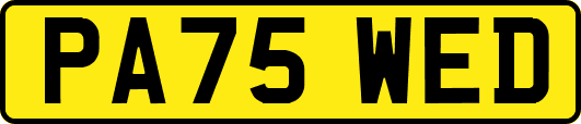 PA75WED