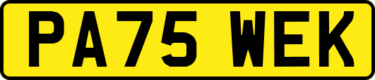 PA75WEK