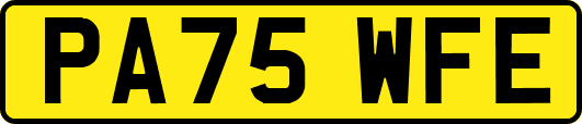 PA75WFE