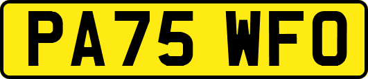 PA75WFO