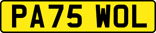 PA75WOL