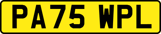 PA75WPL