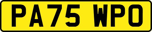 PA75WPO