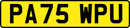 PA75WPU
