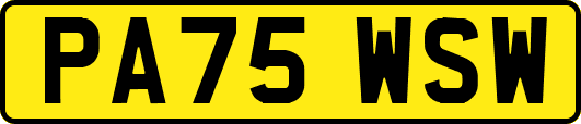 PA75WSW