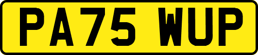 PA75WUP