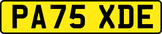 PA75XDE